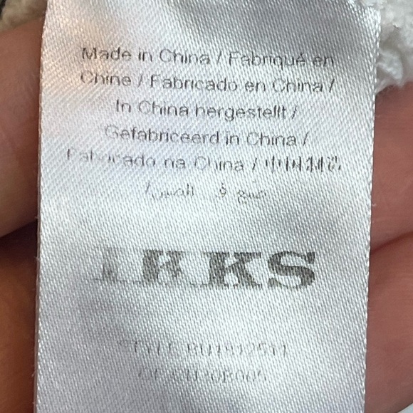 IKKS Women Striped Black and White Sweater Sz L Nautical Coastal Preppy Prep - Picture 8 of 16